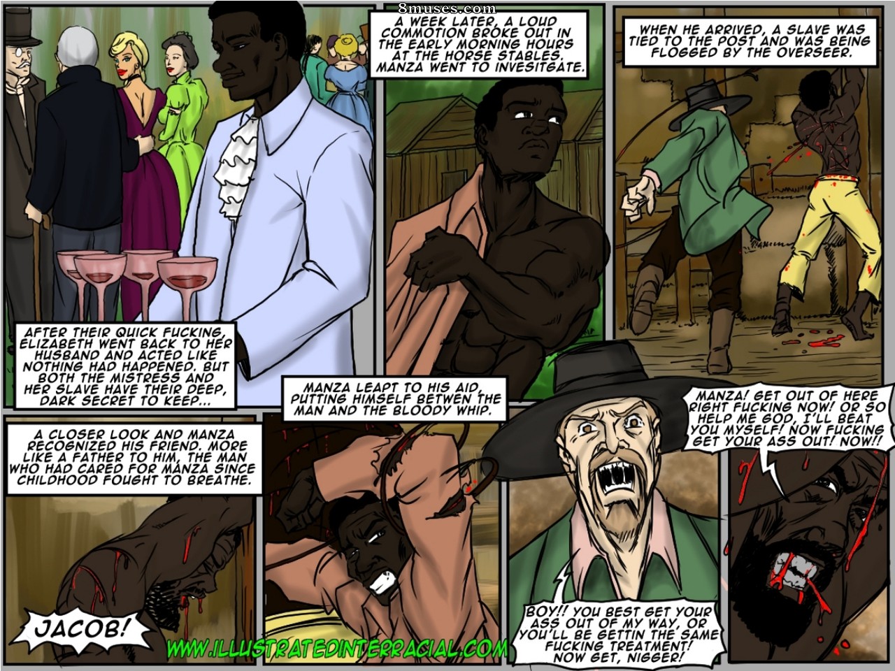 IllustratedInterracial.com Comics - Manza - Página 83