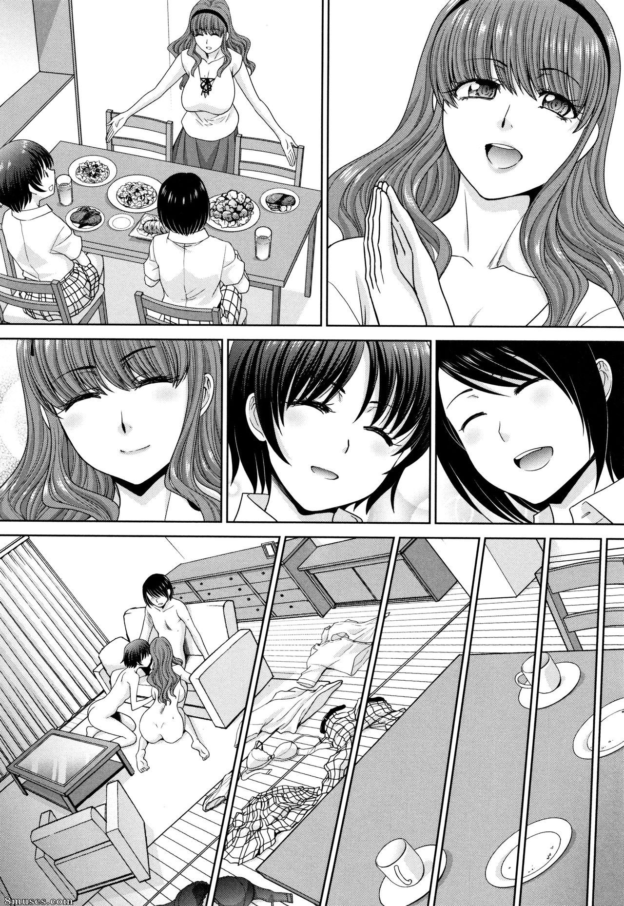 Sink - Haha to Imouto - Mother and Younger Sister - Page 108