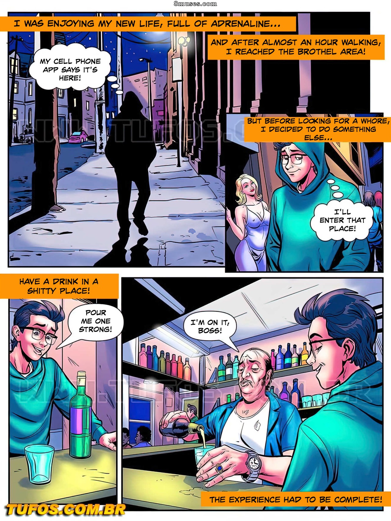 O Nerd Comedor - The Nerd Stallion - English - Issue 10 - One Night of Sin - Page 4