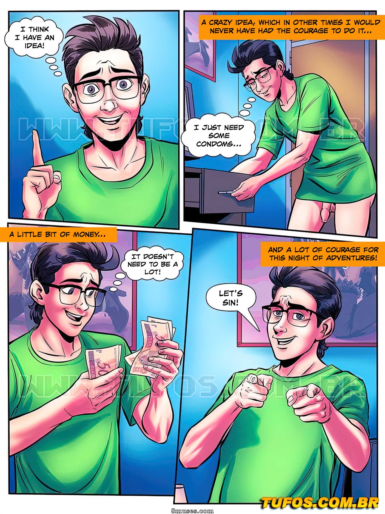 O Nerd Comedor - The Nerd Stallion - English - Issue 10 - One Night of Sin - Page 3