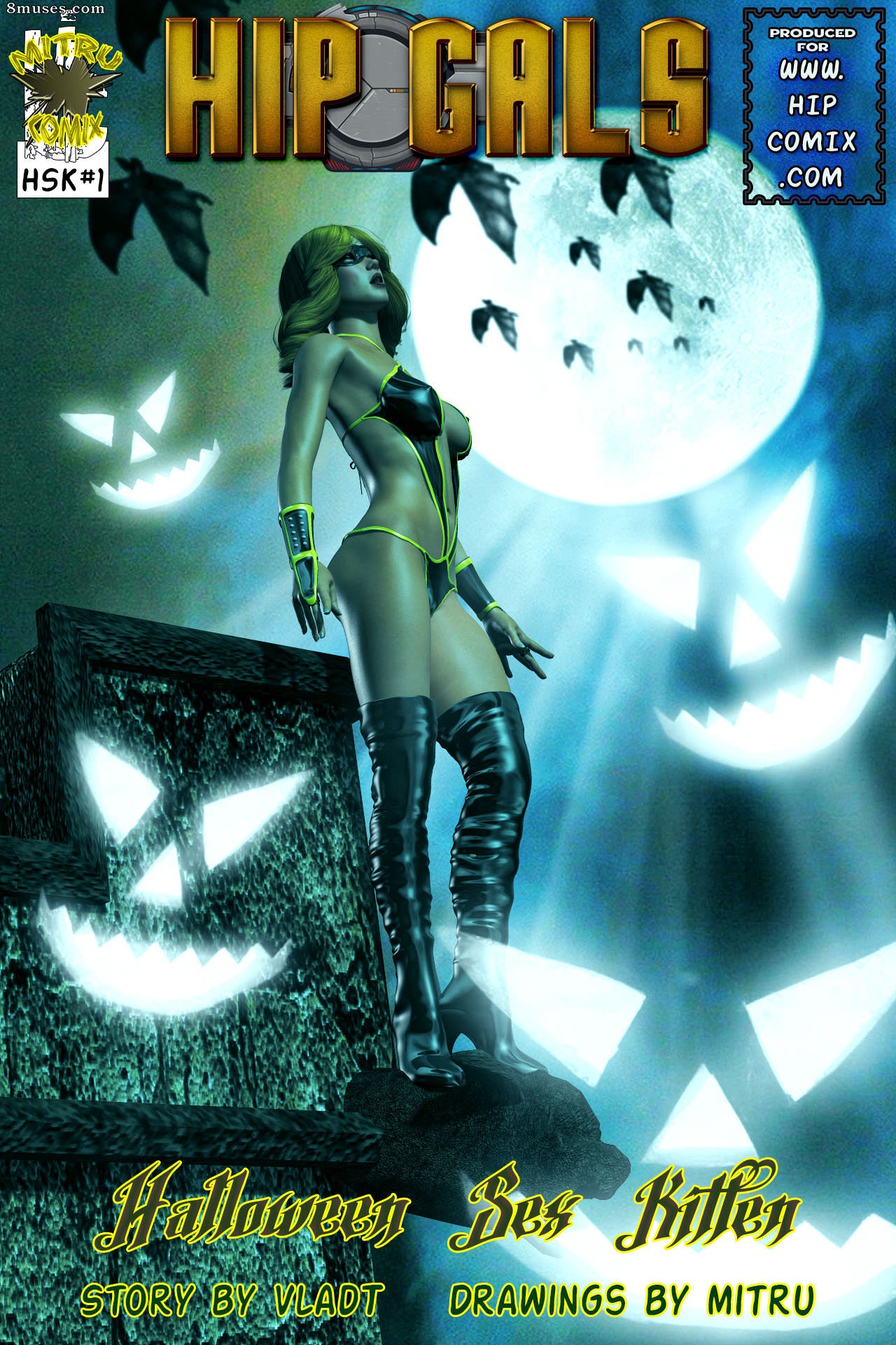 Garotas da moda - Gatinha sexual de Halloween - Edições 1-16 - Página 1