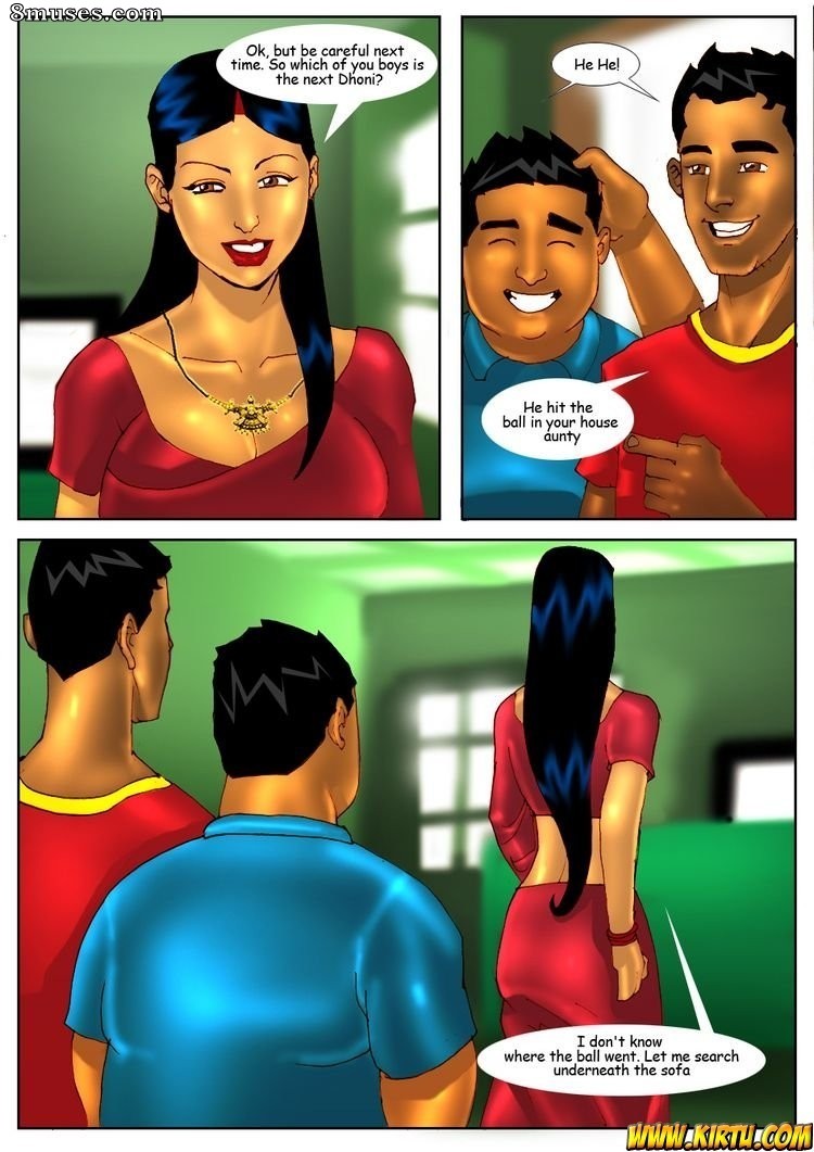 Kirtu.com Comics - Savita Bhabhi - Episódio 2  O críquete - Página 4