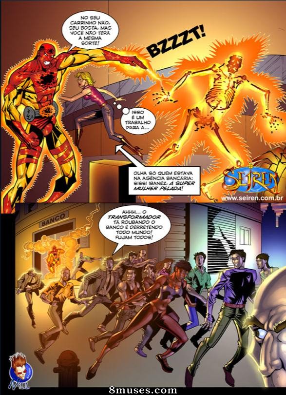 Seiren.com.br Comics - Super Mulher Pelada - Page 3