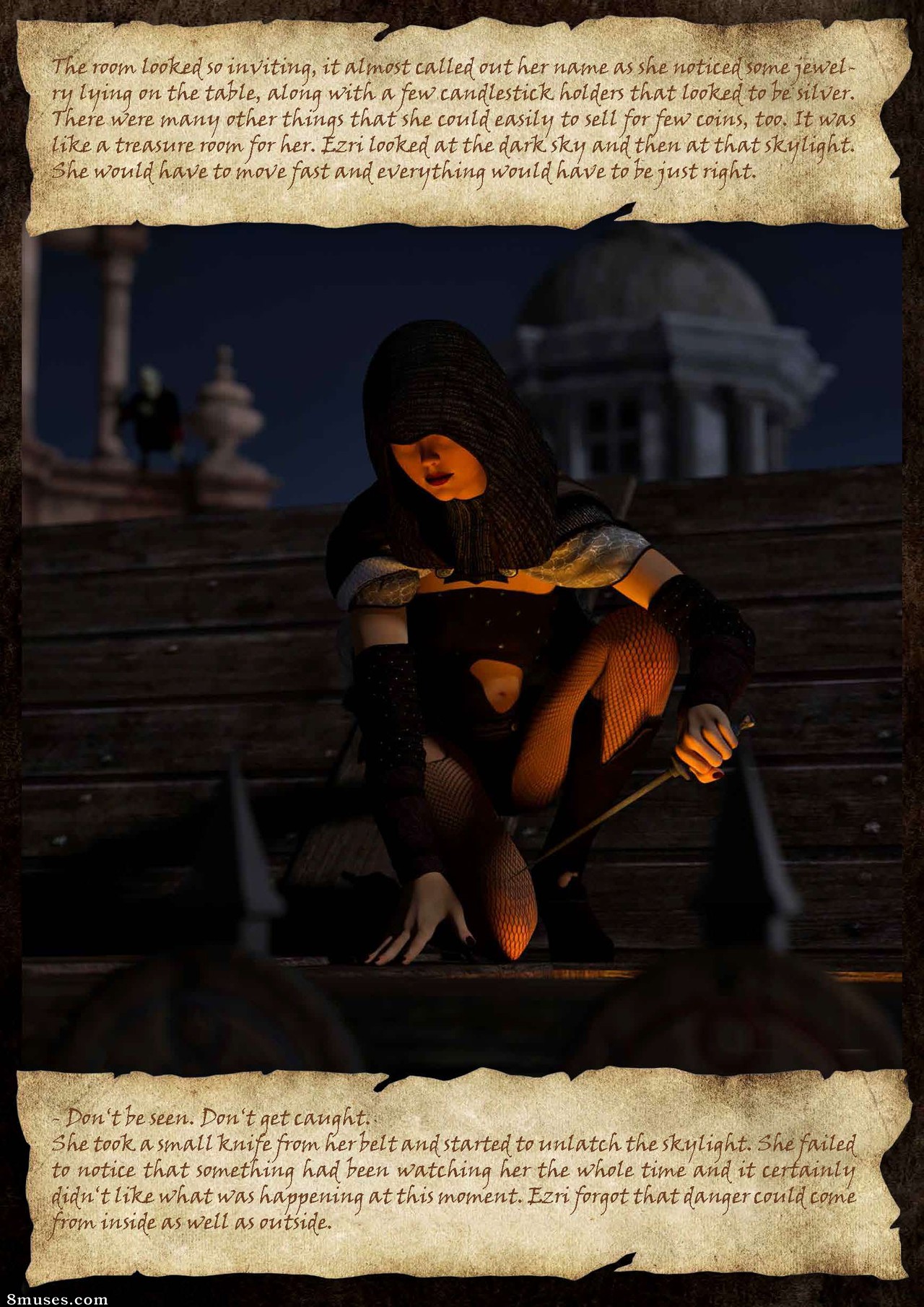 Hibbli3D - Thief Ezri - Dont Get Caught - Page 4