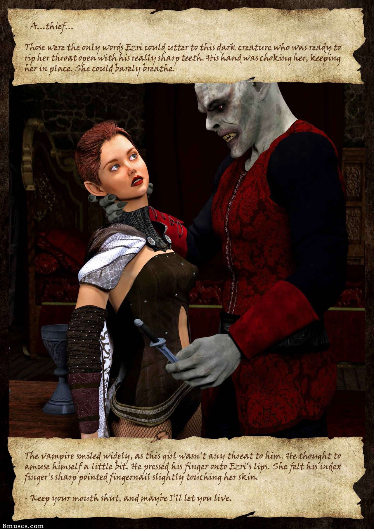 Hibbli3D - Thief Ezri - Dont Get Caught - Page 7