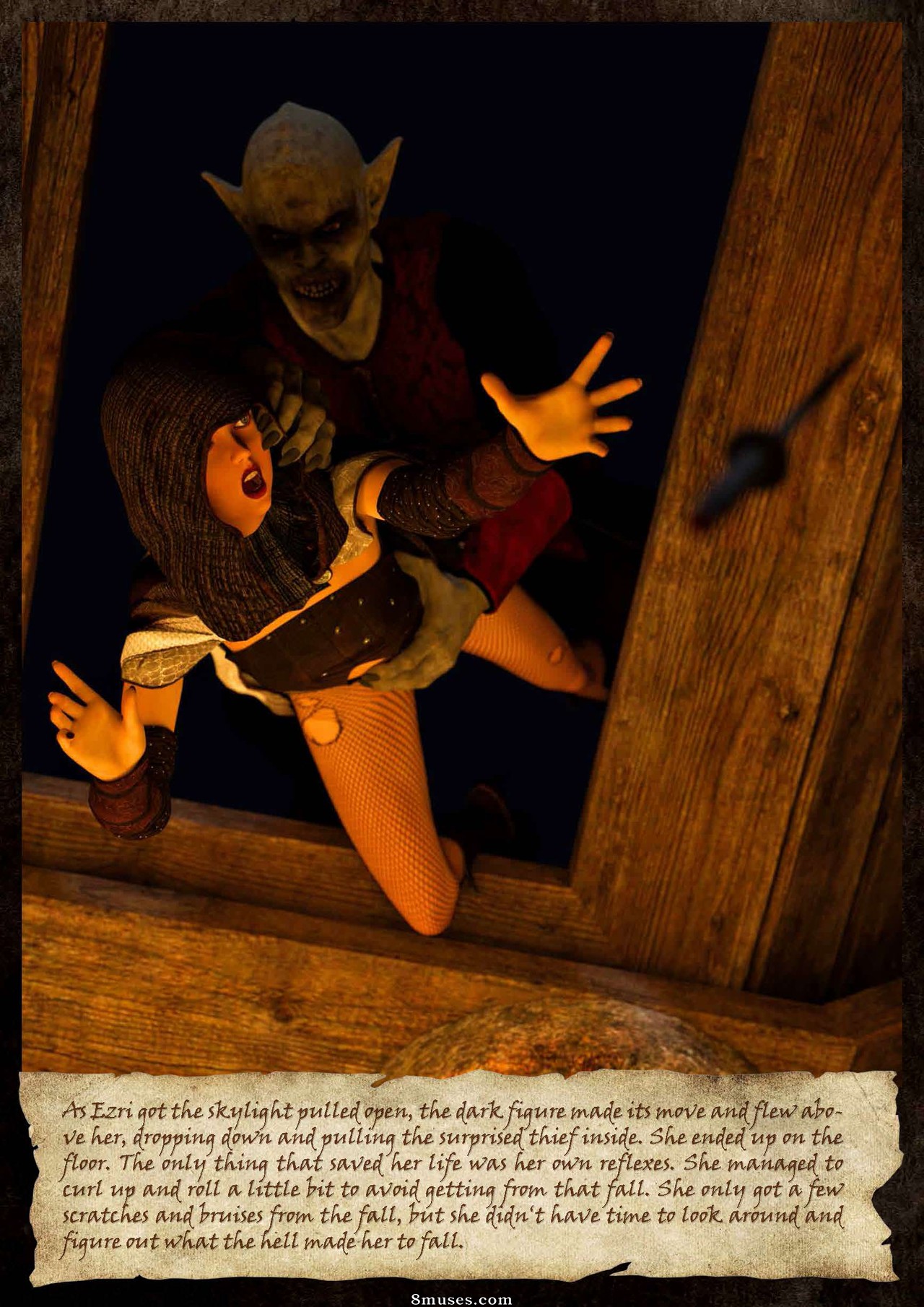 Hibbli3D - Thief Ezri - Dont Get Caught - Page 5