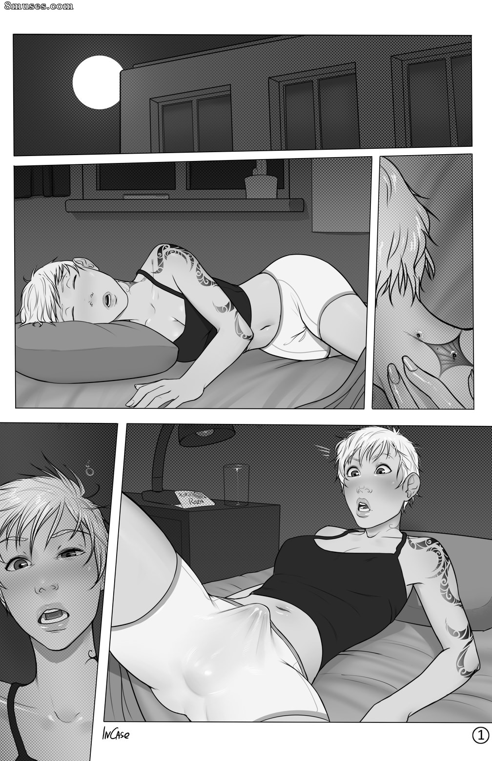 Bande dessinée - Dickpire se lève - Page 1