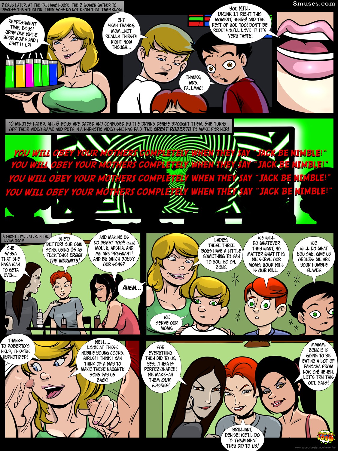 Page 1 | Everfire-Comics/Secret-Son-Mind-Control-Sex-Club | 8muses - Sex  Comics