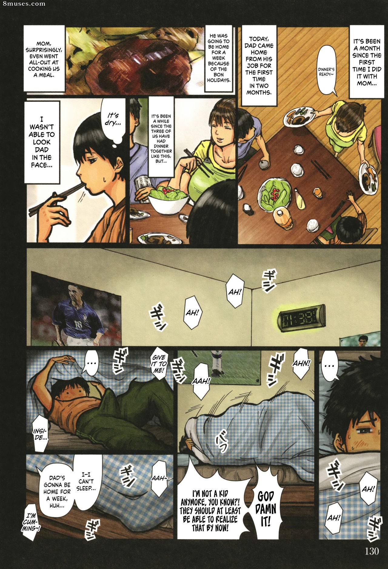 Kuroneko Smith - Use o buraco da mãe Kaa-san - Página 131