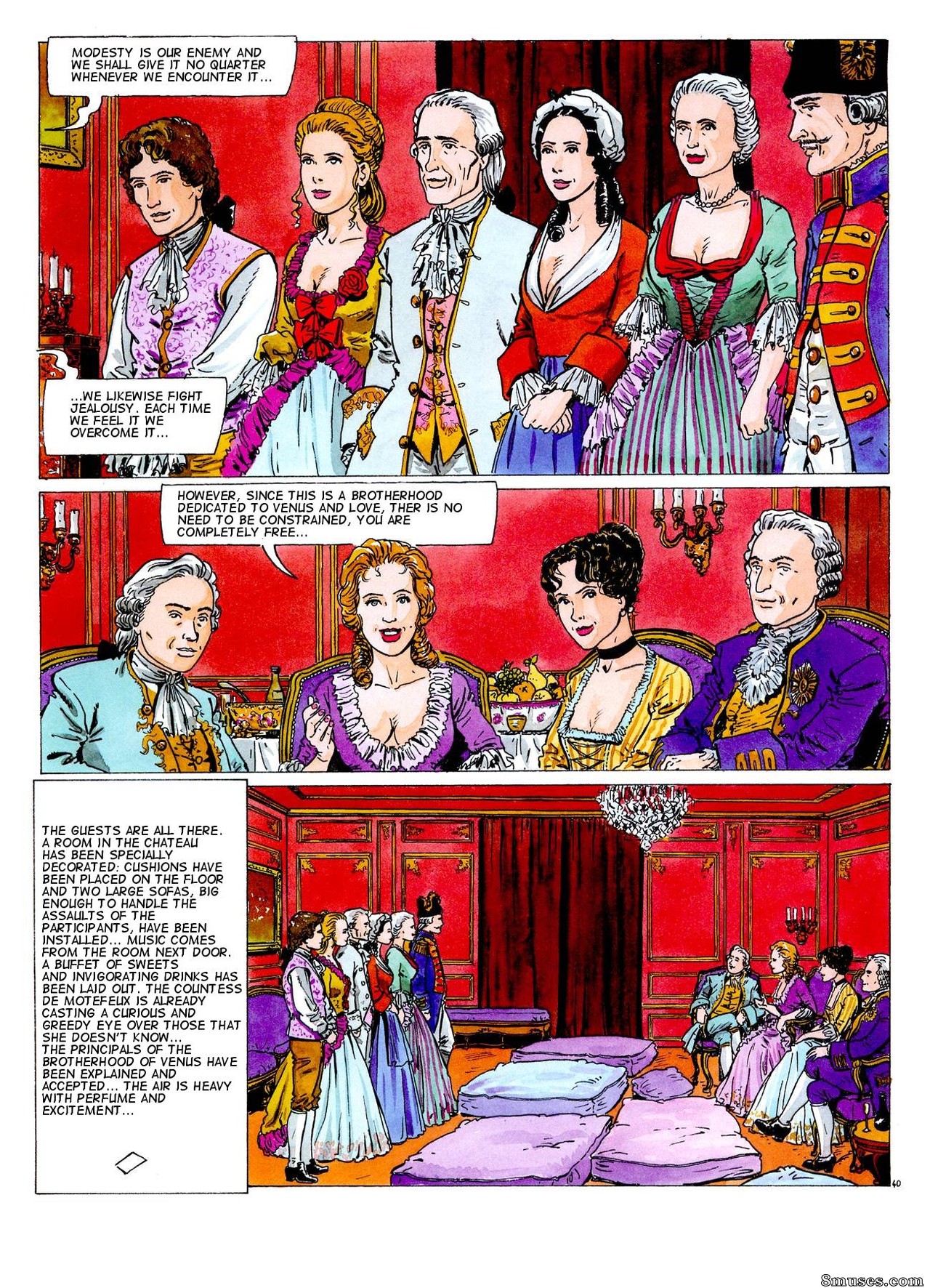 Hugdebert Comics - Las venusinas - Página 41