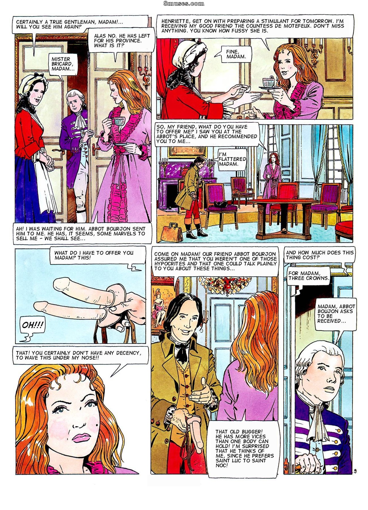 Hugdebert Comics - Las venusinas - Página 10