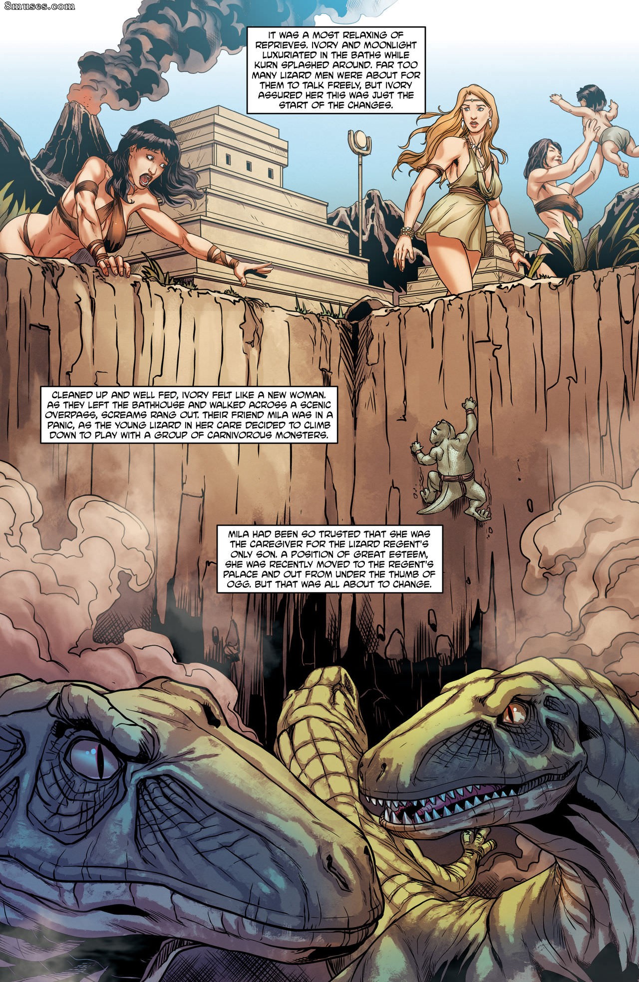 Page 13 | Boundless-Comics/Jungle-Fantasy-Ivory/Issue-7 | 8muses - Sex  Comics