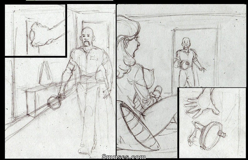 BlacknWhiteComics - Sketches - Page 17