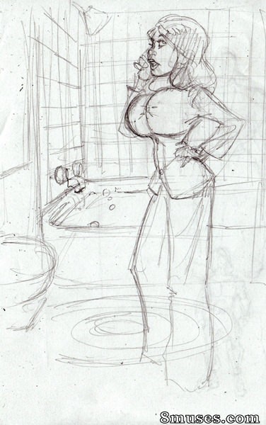 BlacknWhiteComics - Sketches - Page 11