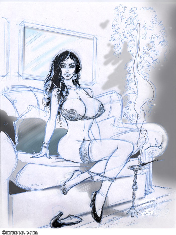 BlacknWhiteComics - Sketches - Page 3