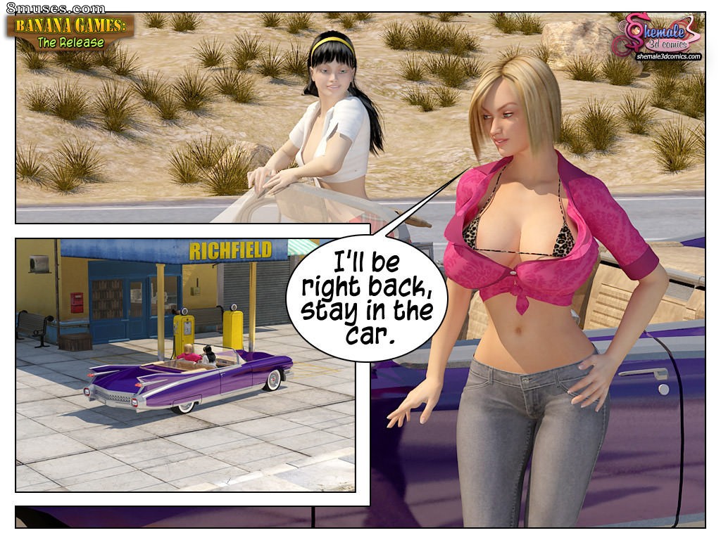 Shemale3DComics.com Collection - Juegos de plátano - El lanzamiento - Página 50