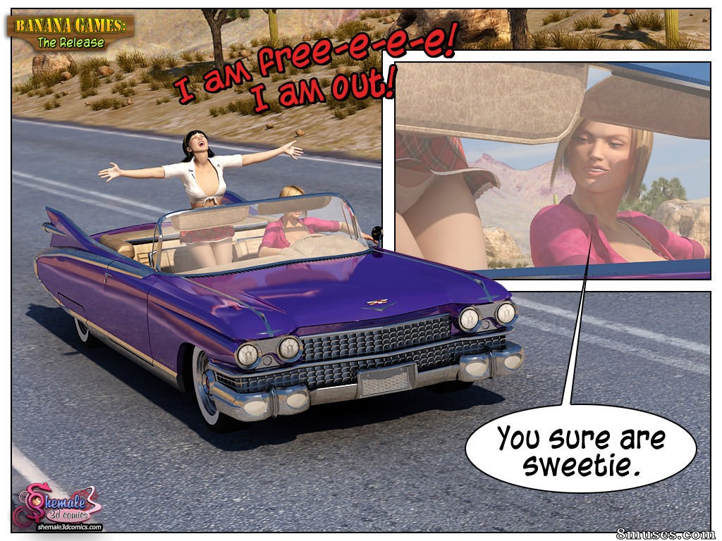 Shemale3DComics.com Collection - Jogos de banana - O lançamento - Página 35