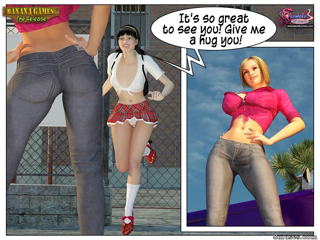 Shemale3DComics.com Collection - Jogos de banana - O lançamento - Página 30
