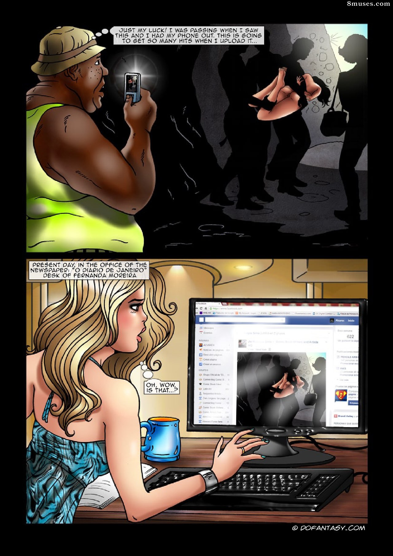 Fansadox Comics - Fansadox 400 - Lesbi Kleih - Cidade Do Diabo - Page 46
