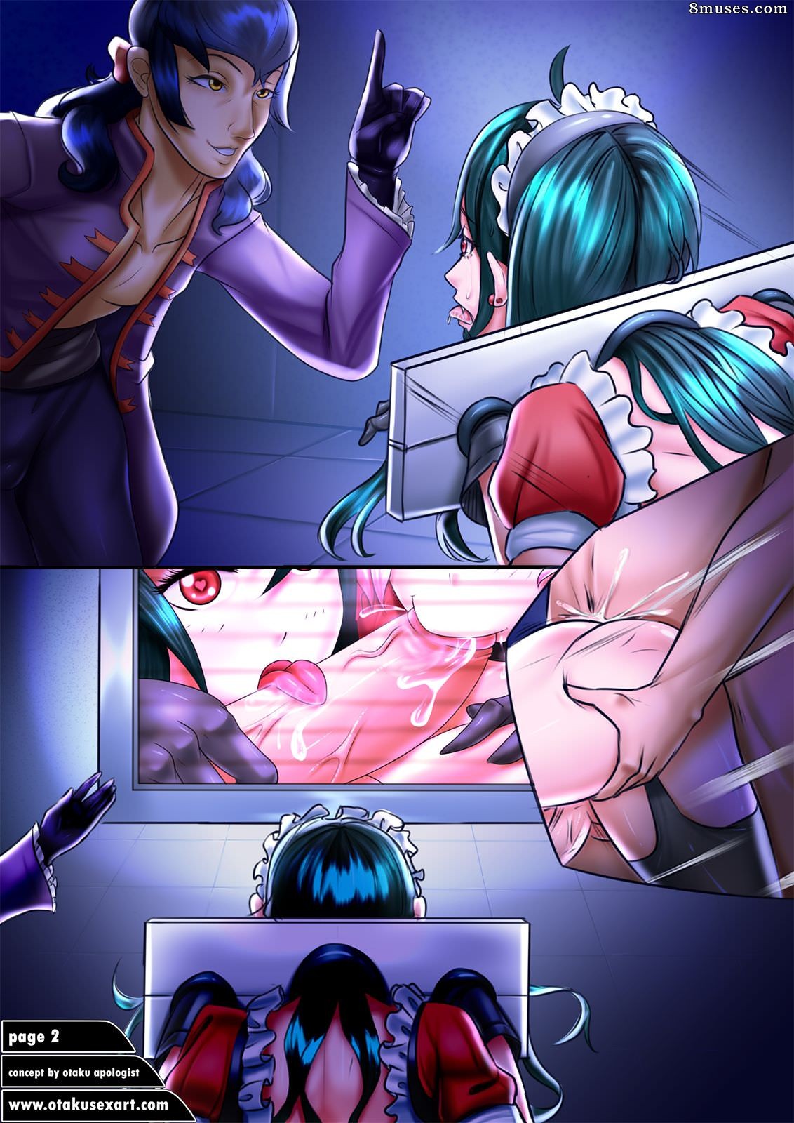 OtakuSexArt.com Comics - Slave Boys of Mars 2 - Molly's Anal Punishment - Page 2