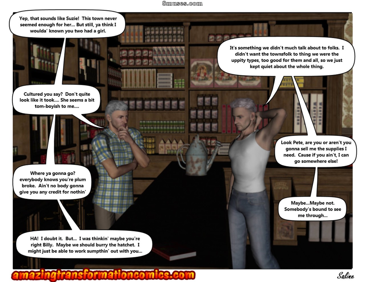 Farmer Brown's New Daughter - Issue 1 - Page 17