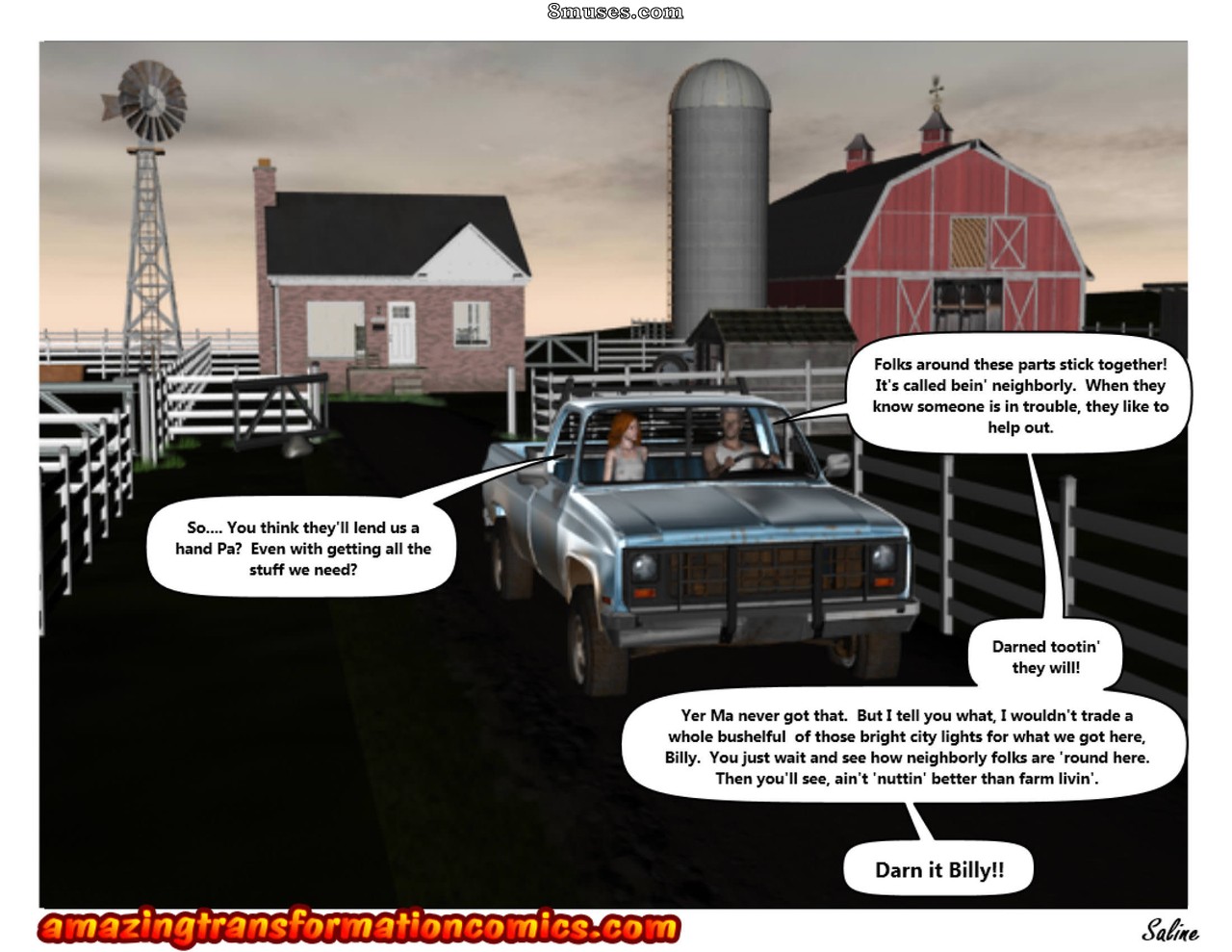 Farmer Brown's New Daughter - Issue 1 - Page 11