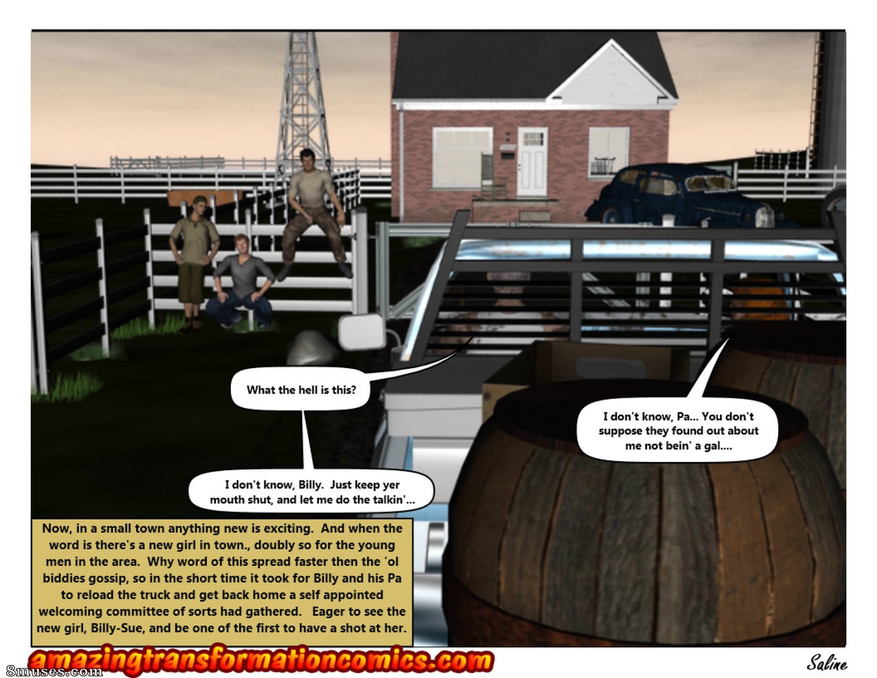 Farmer Brown's New Daughter - Issue 1 - Page 45
