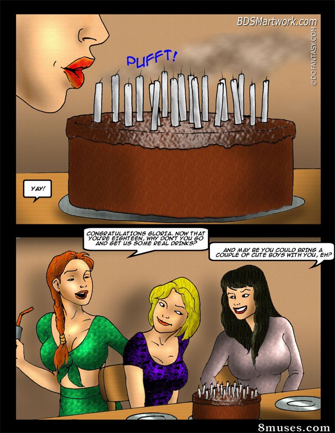 Dofantasy - BDSMArtwork Old Stuff - Gloria Candy and the Bureau of Female Affairs - Page 3