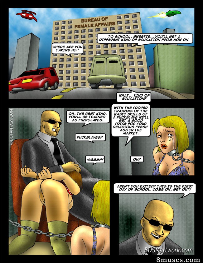 Dofantasy - Travaux anciens de BDSMArtwork - Gloria Candy et le bureau des affaires féminines - Page 22