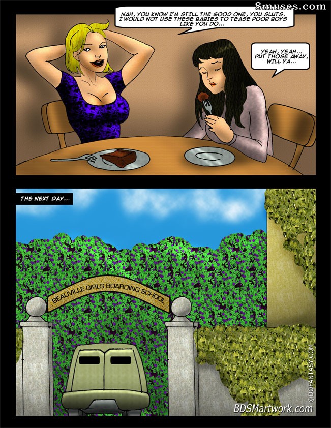 Dofantasy - BDSMArtwork Old Stuff - Gloria Candy and the Bureau of Female Affairs - Page 4