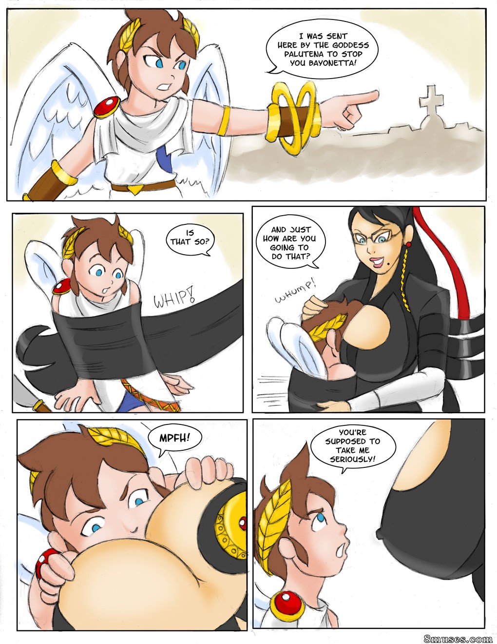 Glassfish Comics - Bayonetta vs Kid Icarus - Page 4