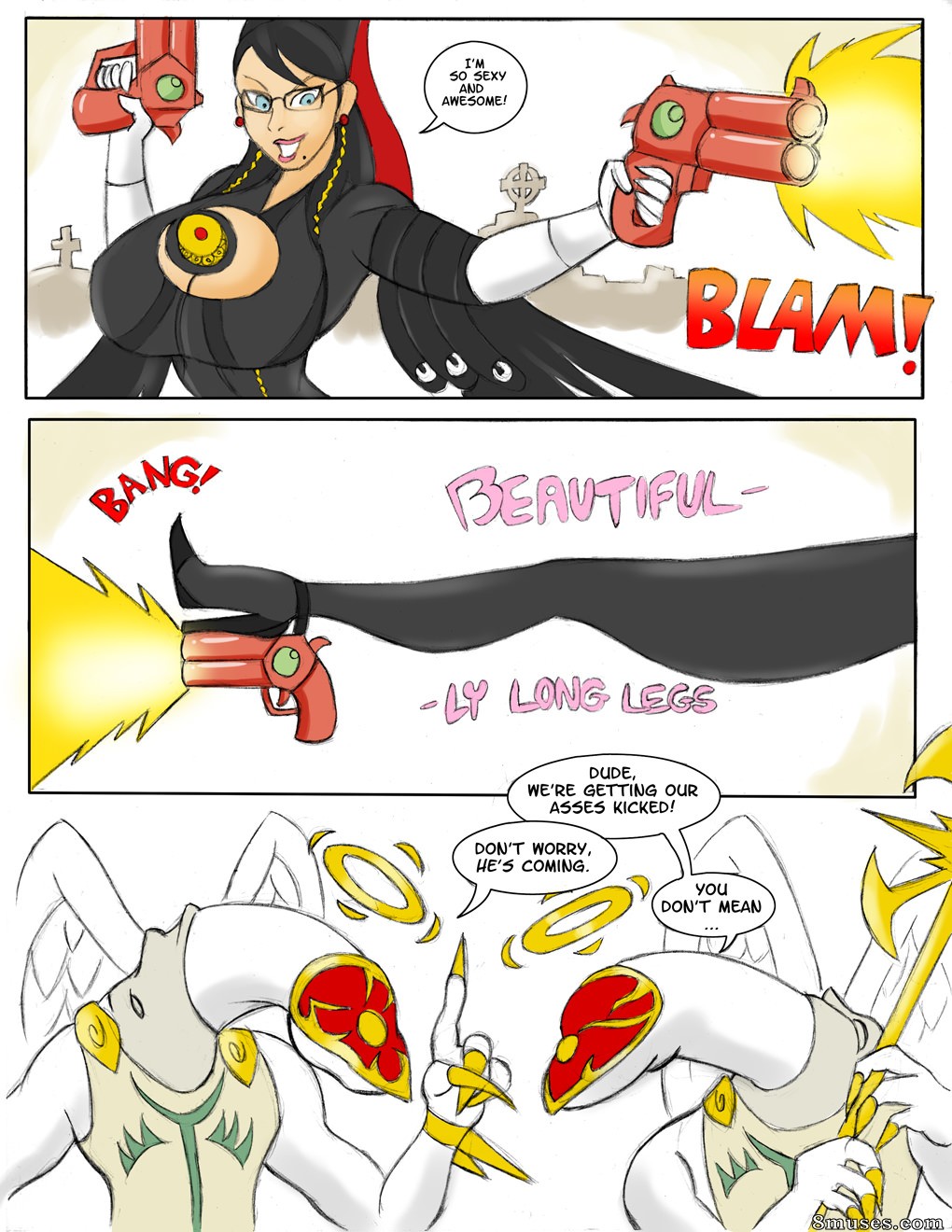 Glassfish Comics - Bayonetta vs Kid Icarus - Page 2