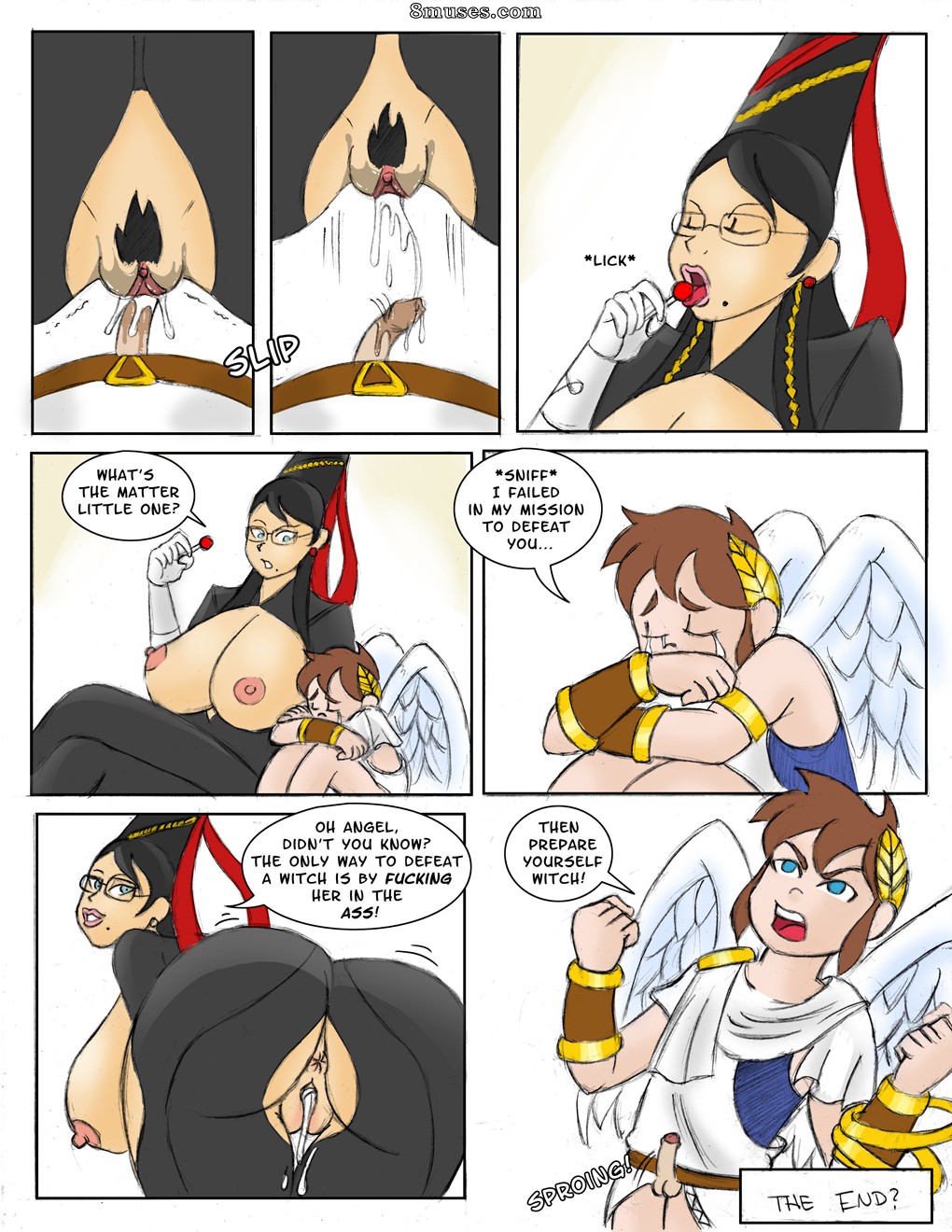 Glassfish Comics - Bayonetta vs Kid Icarus - Page 13