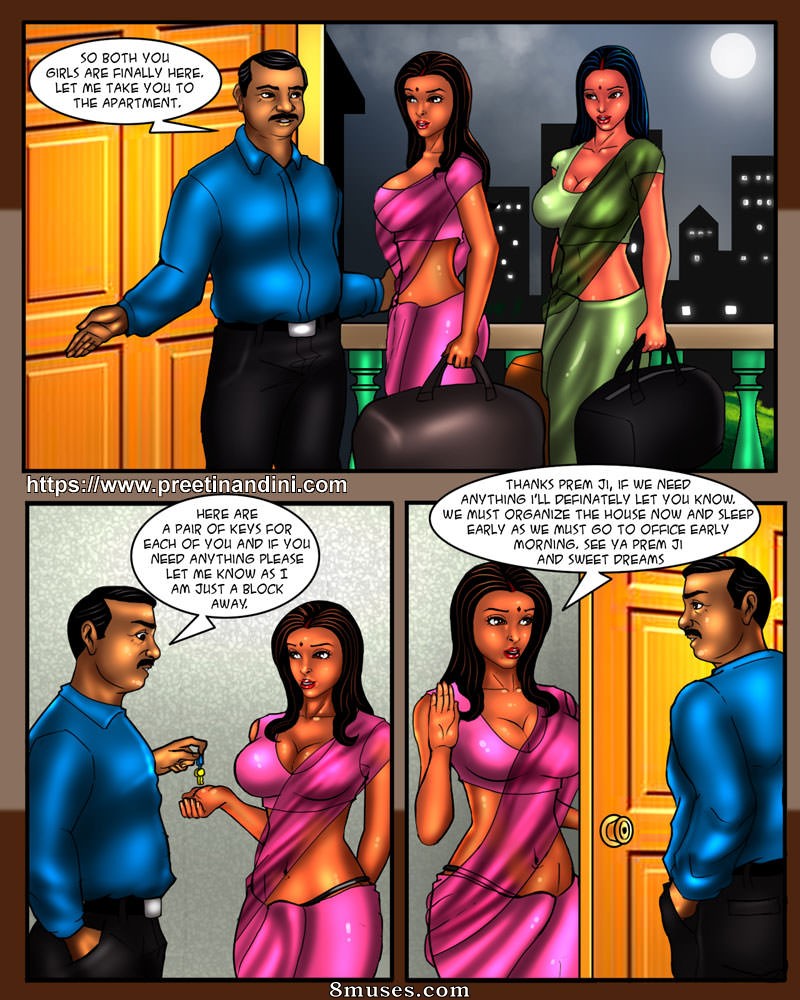 Preeti and Nandini - My Horny Landlord Prem - Page 8