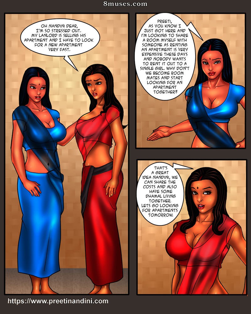 Preeti and Nandini - My Horny Landlord Prem - Page 3