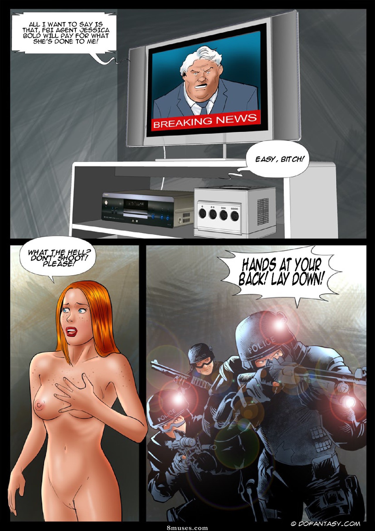 Fansadox Comics - Fansadox 413 - A Bold Officer - Cagri - Page 6