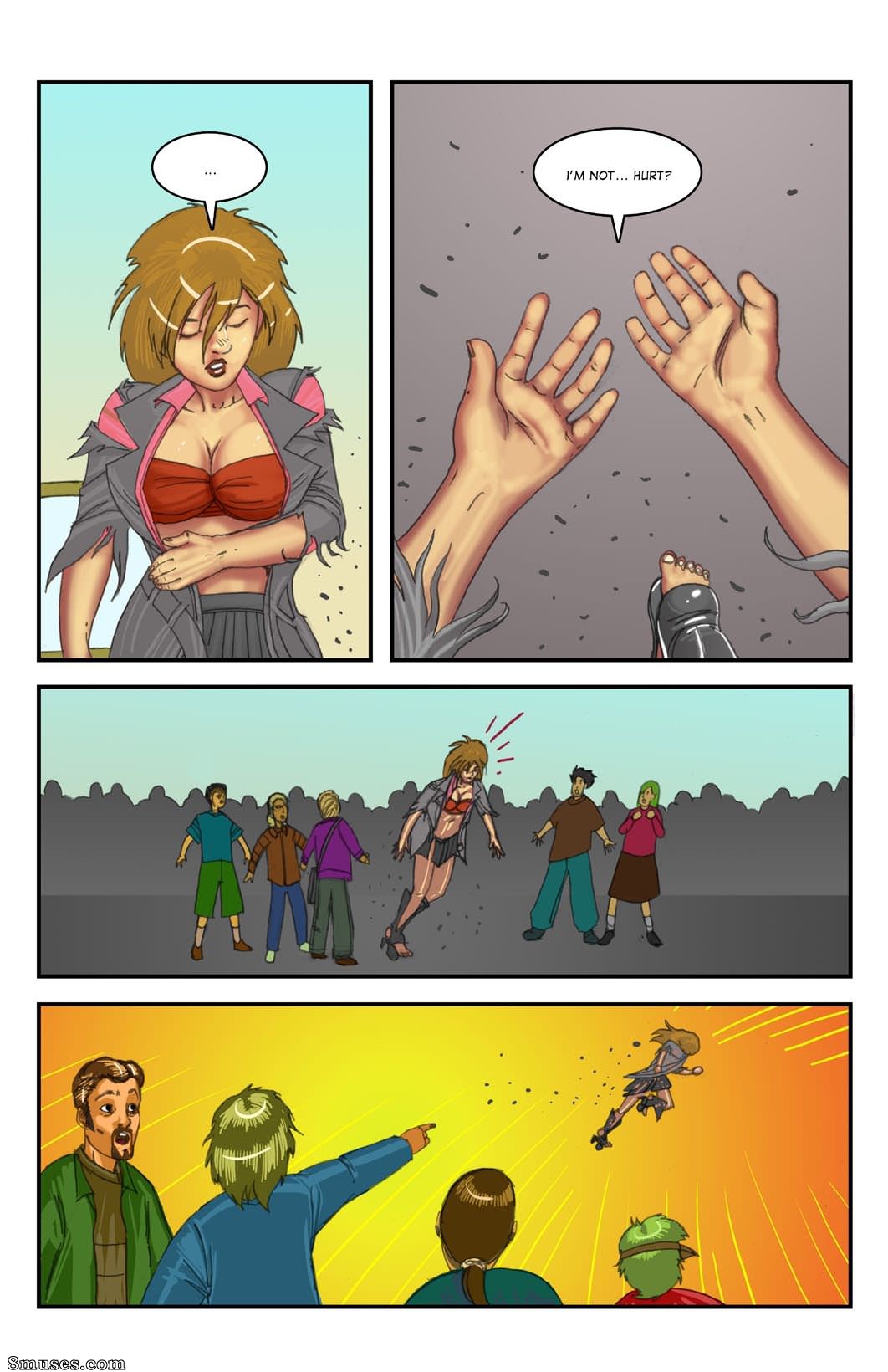 Giantess Club Comics - Cinética - Página 12