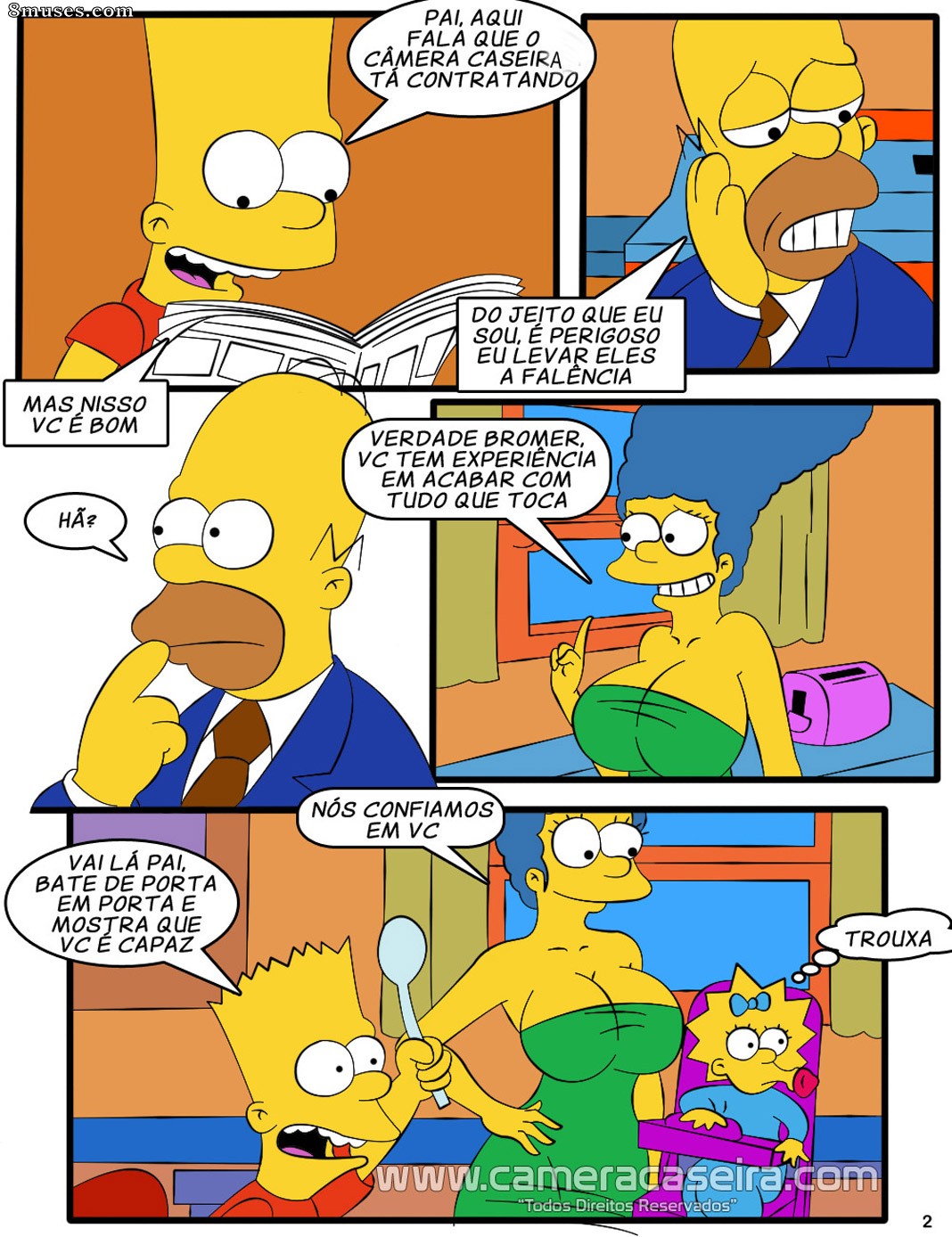 Os Simpsoons - 1 Pagando a Dívida do Marido - Page 3