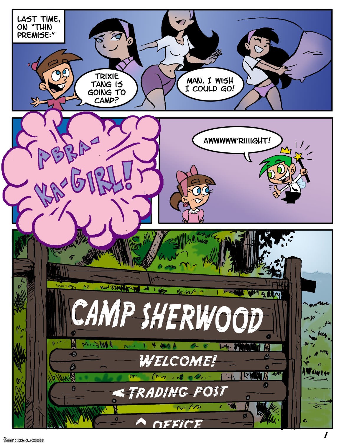 Senhor D - Acampamento Sherwood - Página 1
