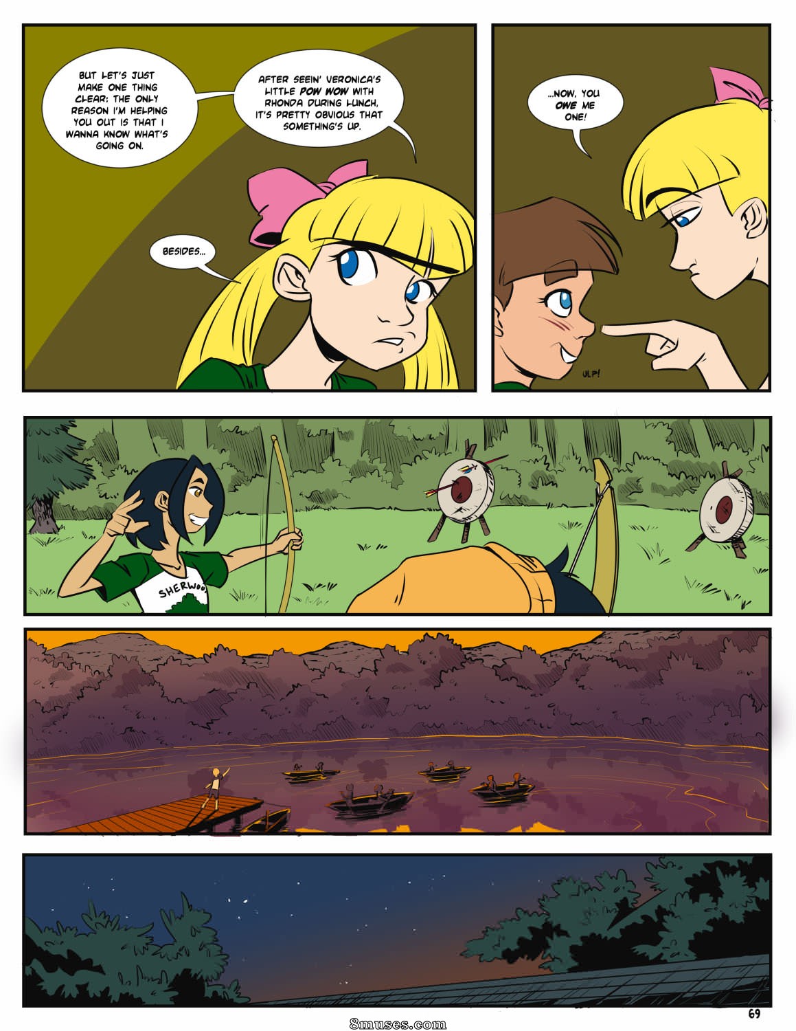 Senhor D - Acampamento Sherwood - Página 69