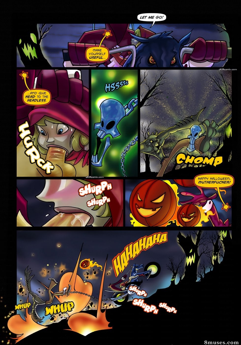 JKR Comix - Halloween de capucha - Página 6