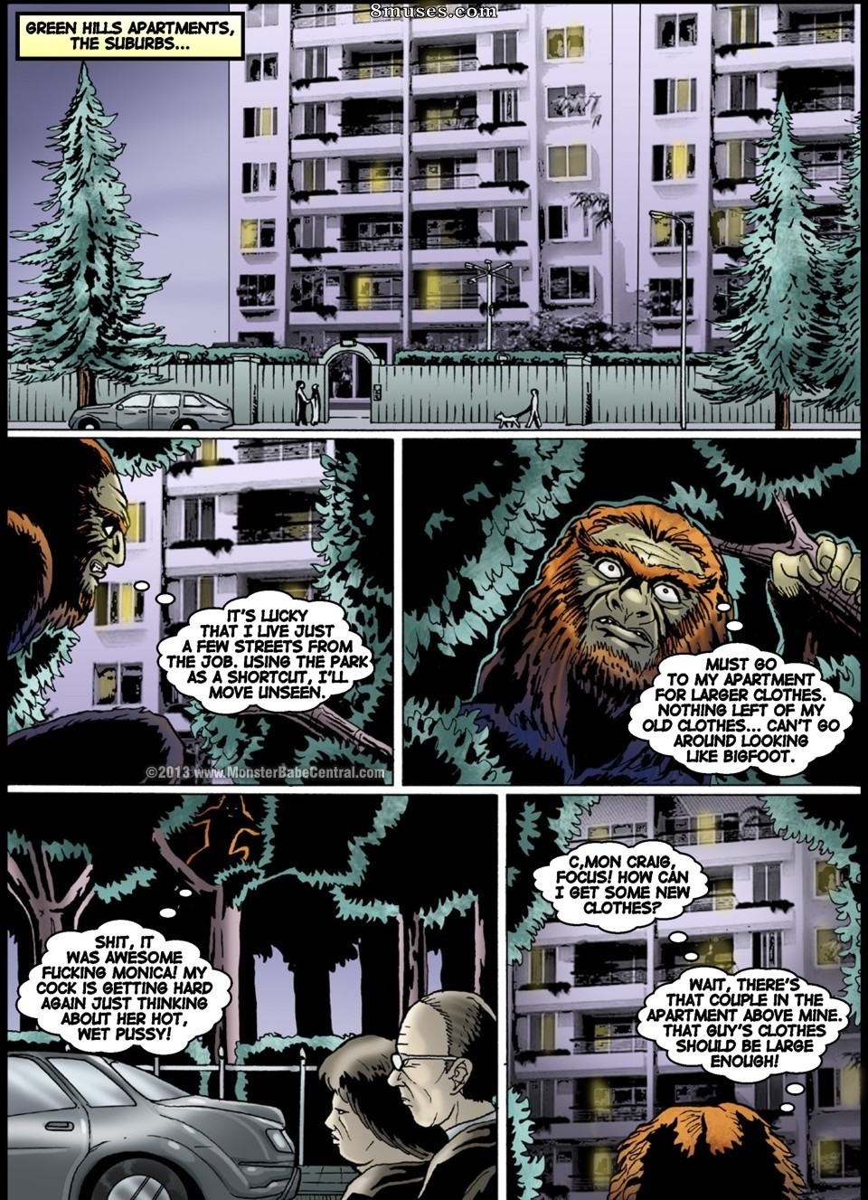 Monster Babe Central - The Monster - Page 7