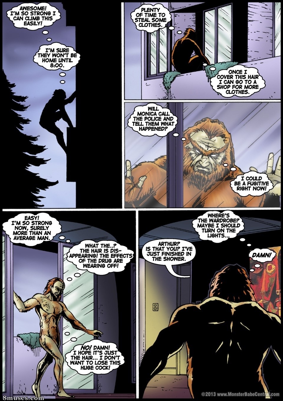 Monster Babe Central - The Monster - Page 8