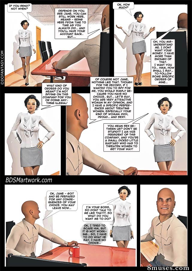 Dofantasy - BDSMArtwork Old Stuff - Jane C In Slavery - Page 3