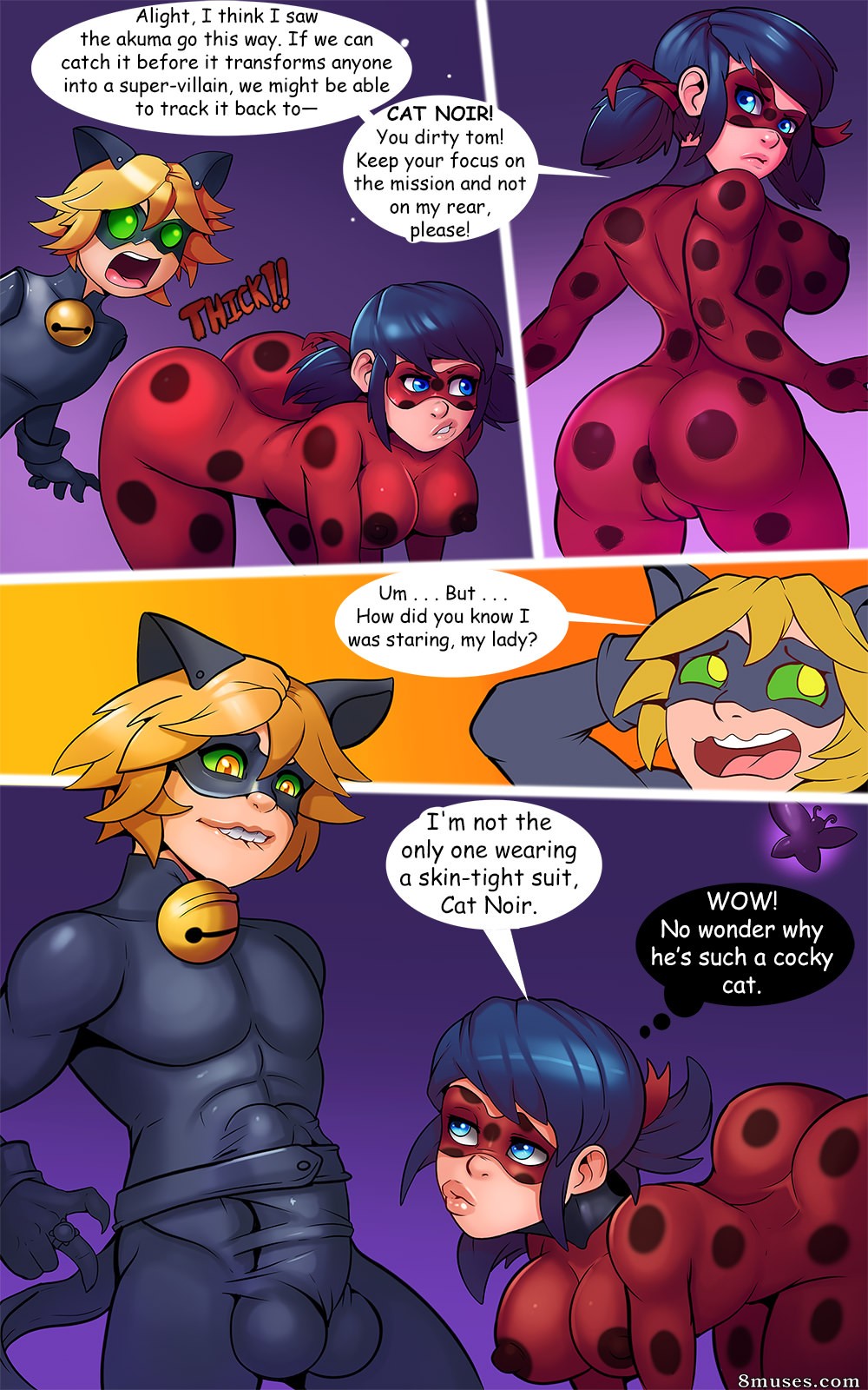 Markydaysaid Comics - Ladybug versus The Cougar - Page 2