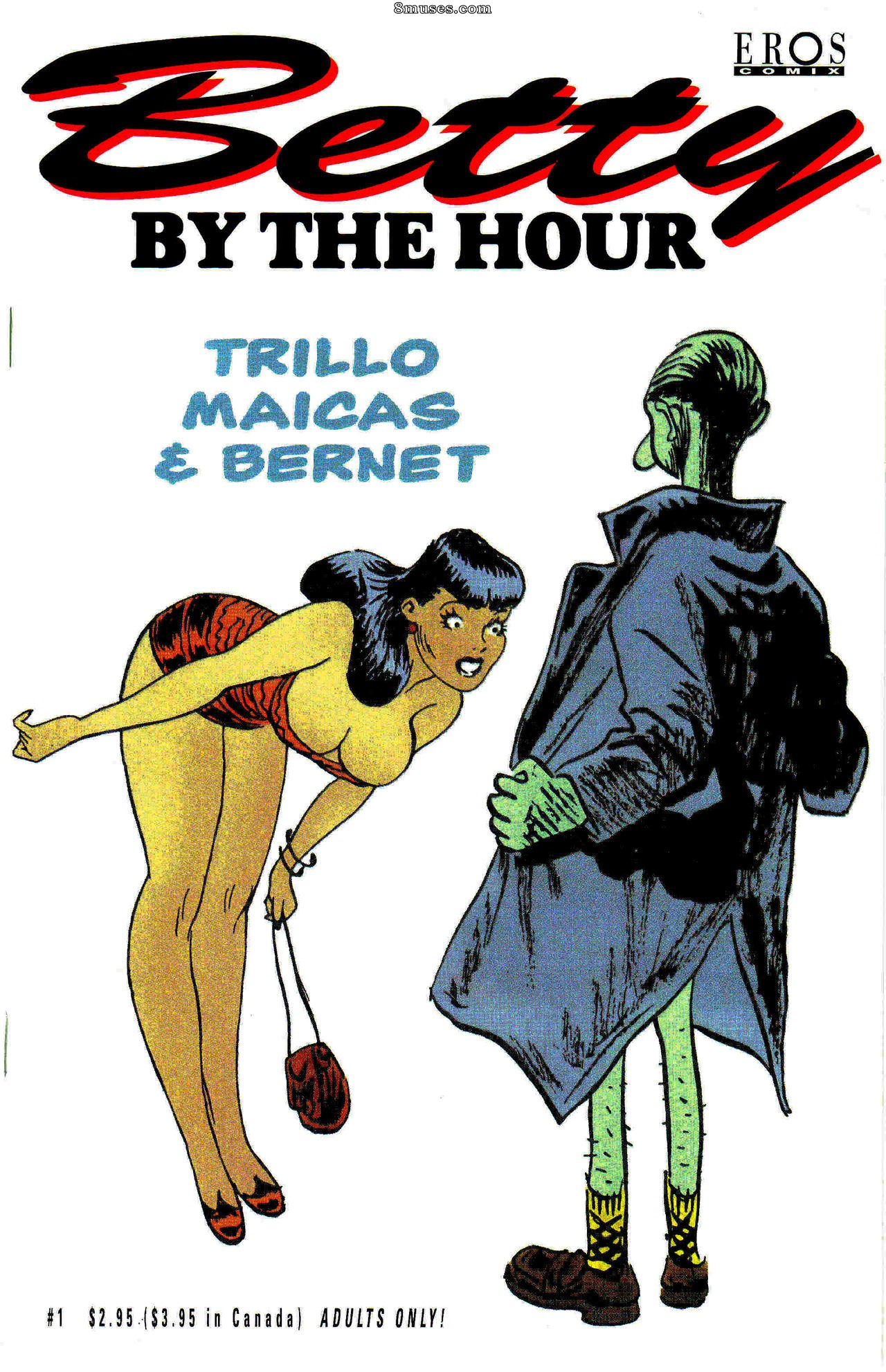 EROS Comics - Bettie por hora - Página 1
