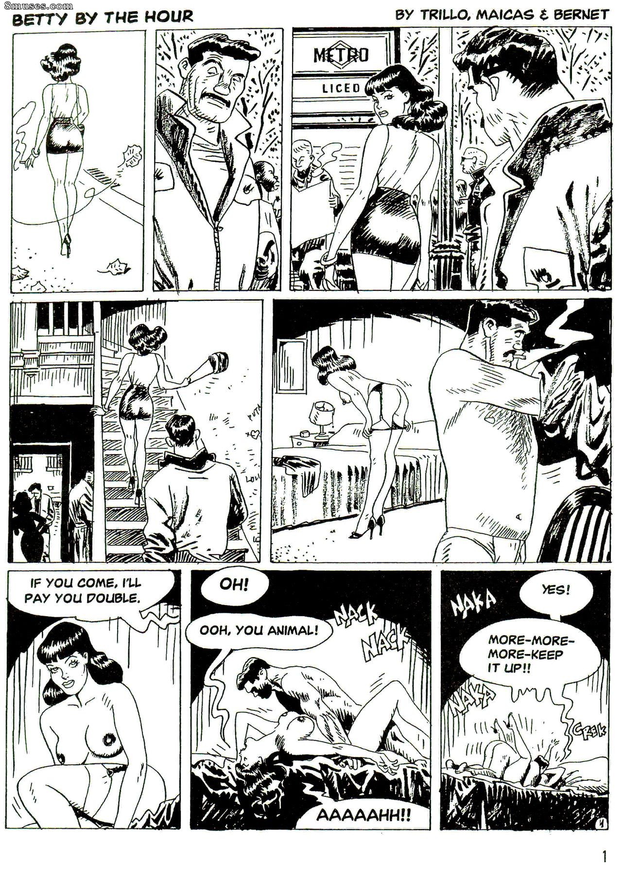 EROS Comics - Bettie por hora - Página 3