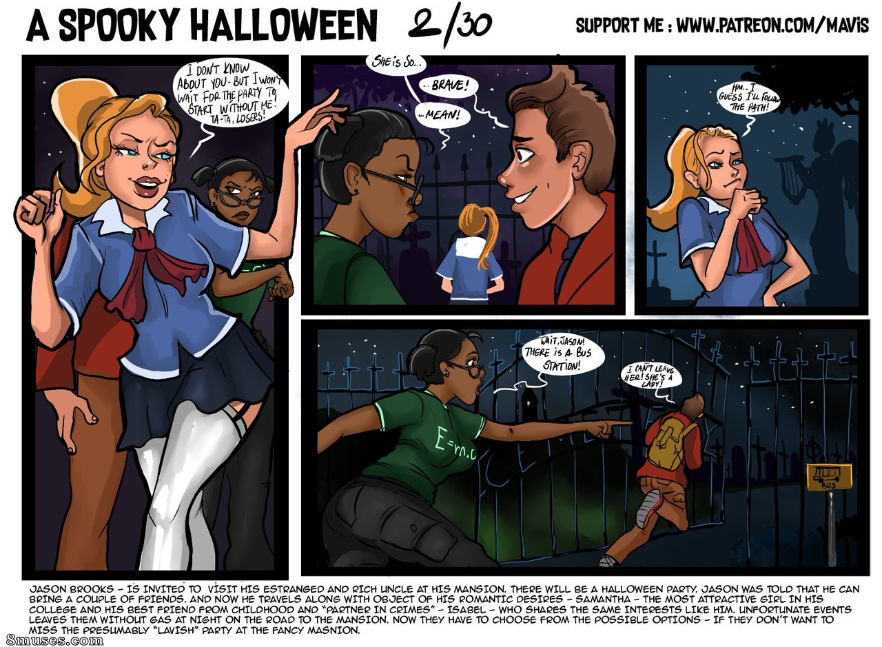 Mavis Rooder Comics - Um Halloween assustador - Página 2