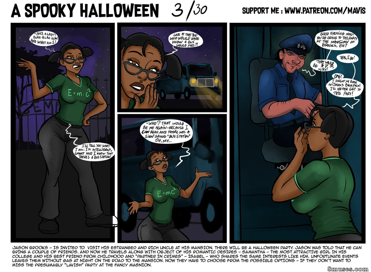 Mavis Rooder Comics - Um Halloween assustador - Página 3
