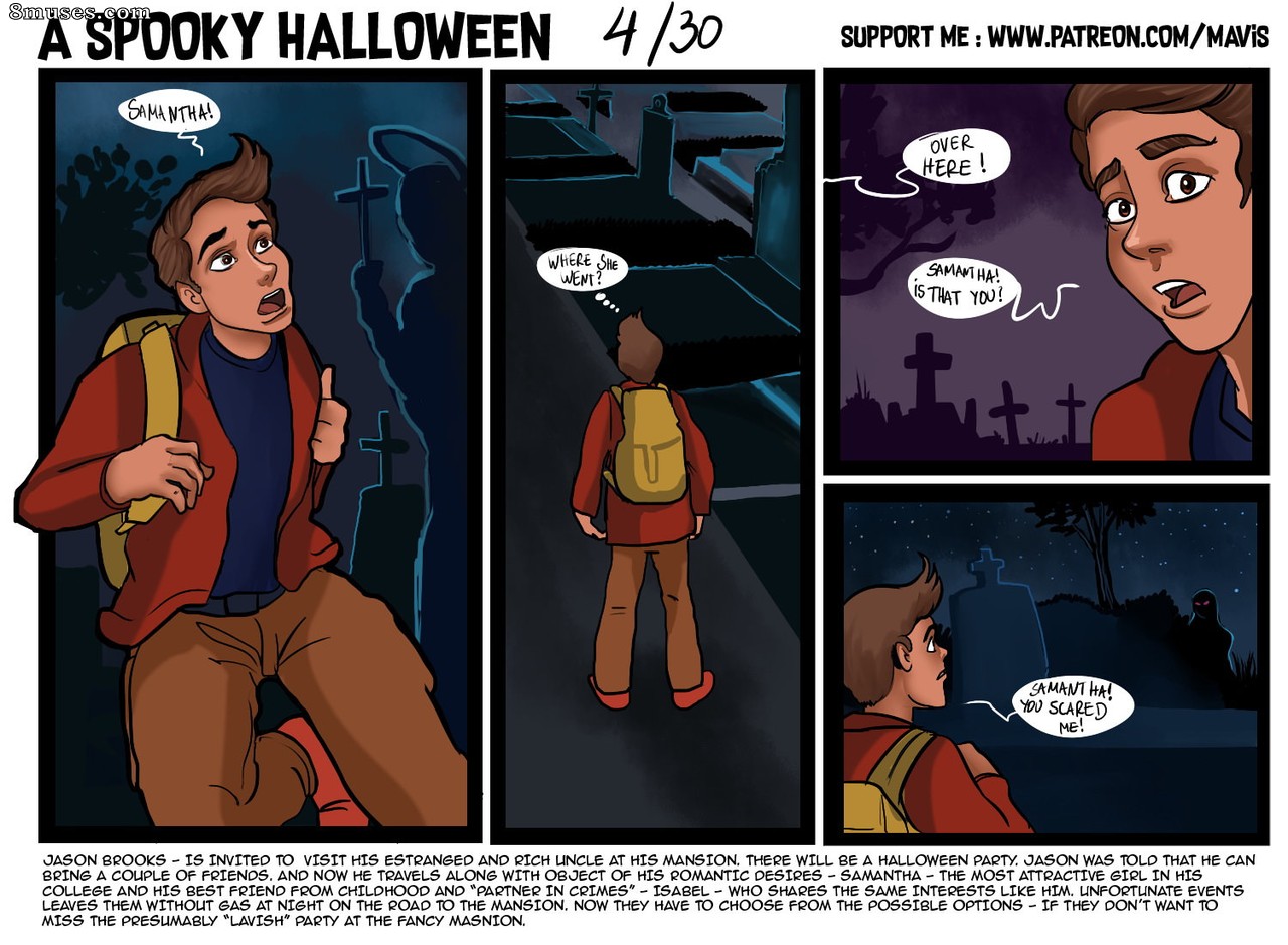 Mavis Rooder Comics - Um Halloween assustador - Página 4